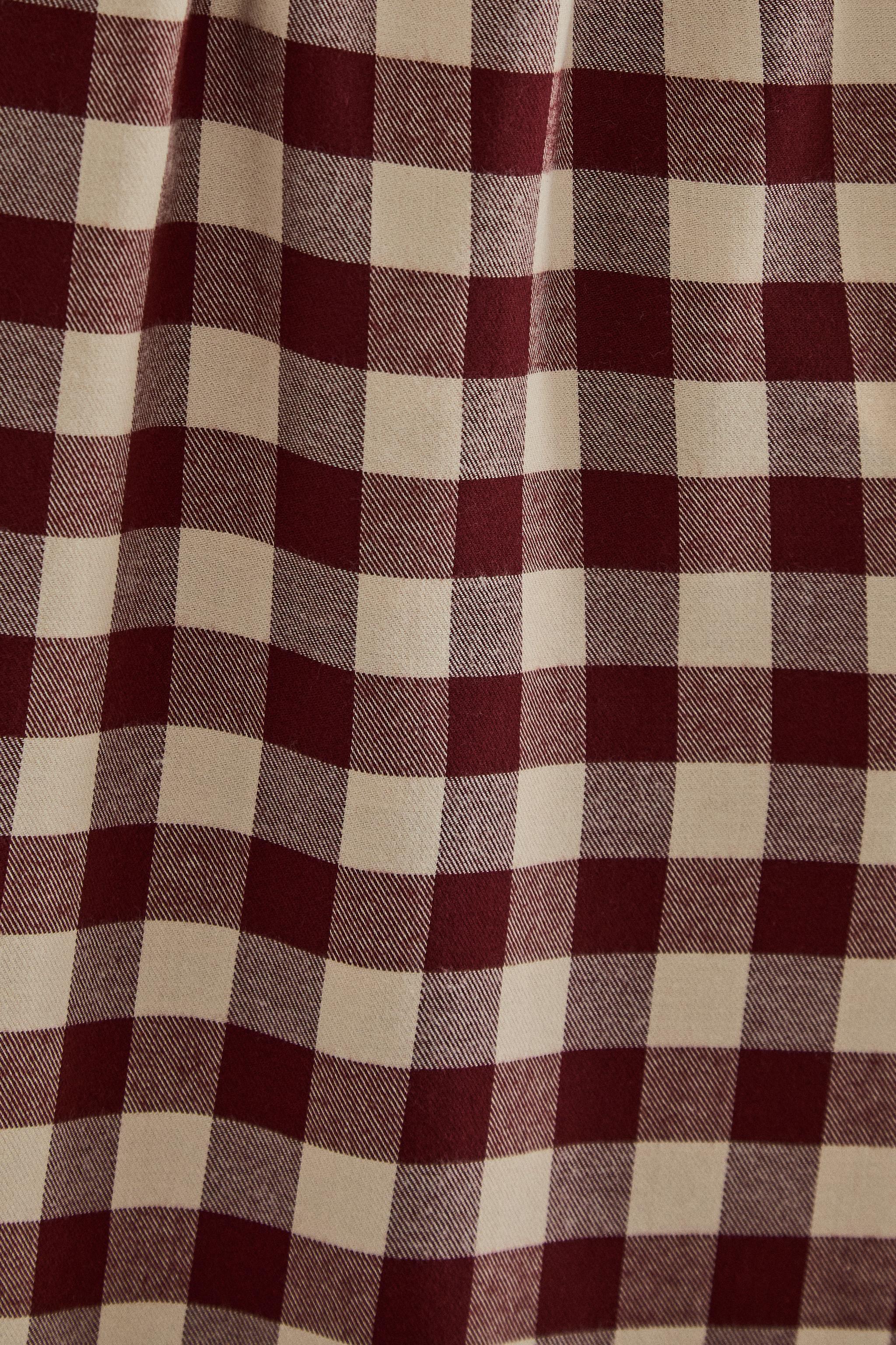 CHRISTMAS GINGHAM SHIRT